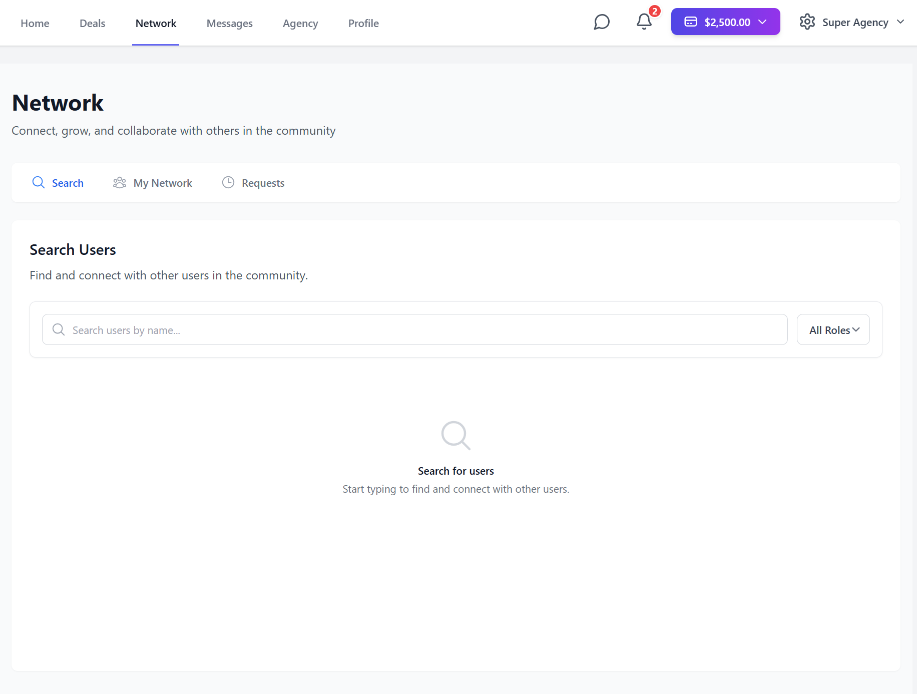 Look for and connect with people on the Network pa - Image 1