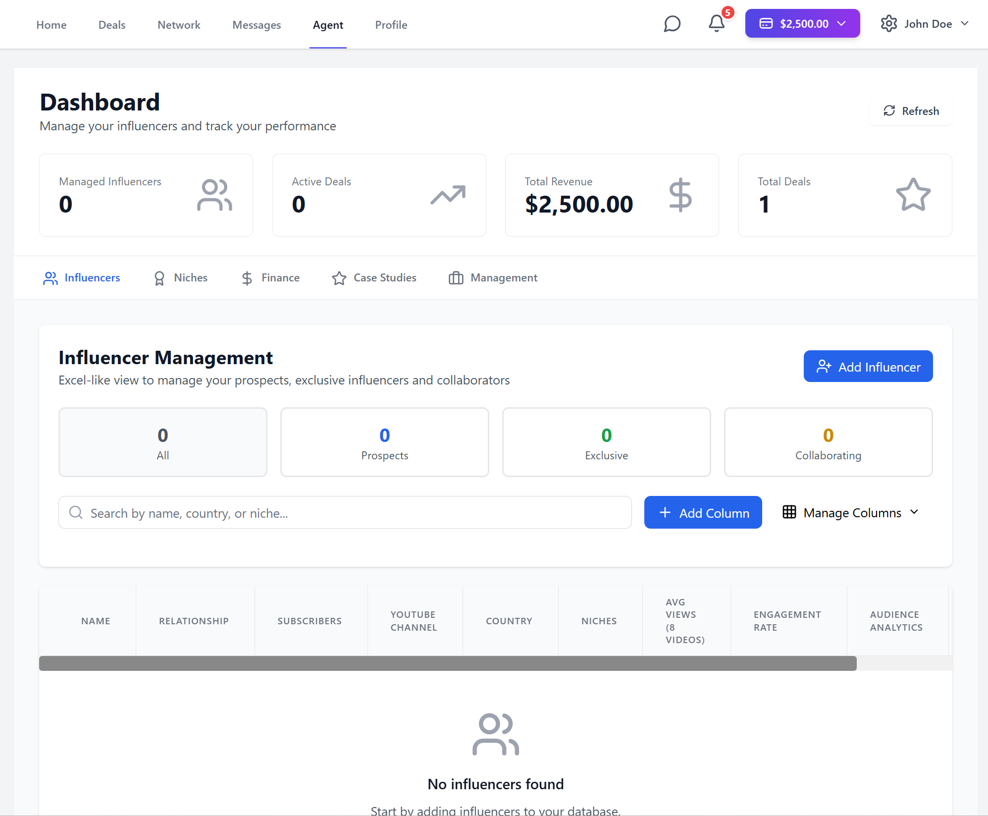 Manage your business on the Agent page - Image 1