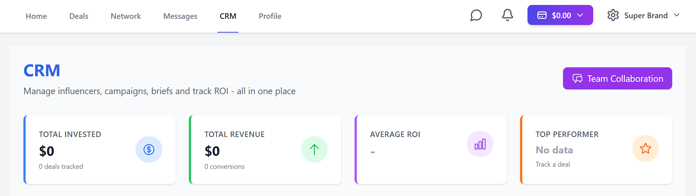On your brand dashboard - Image 1