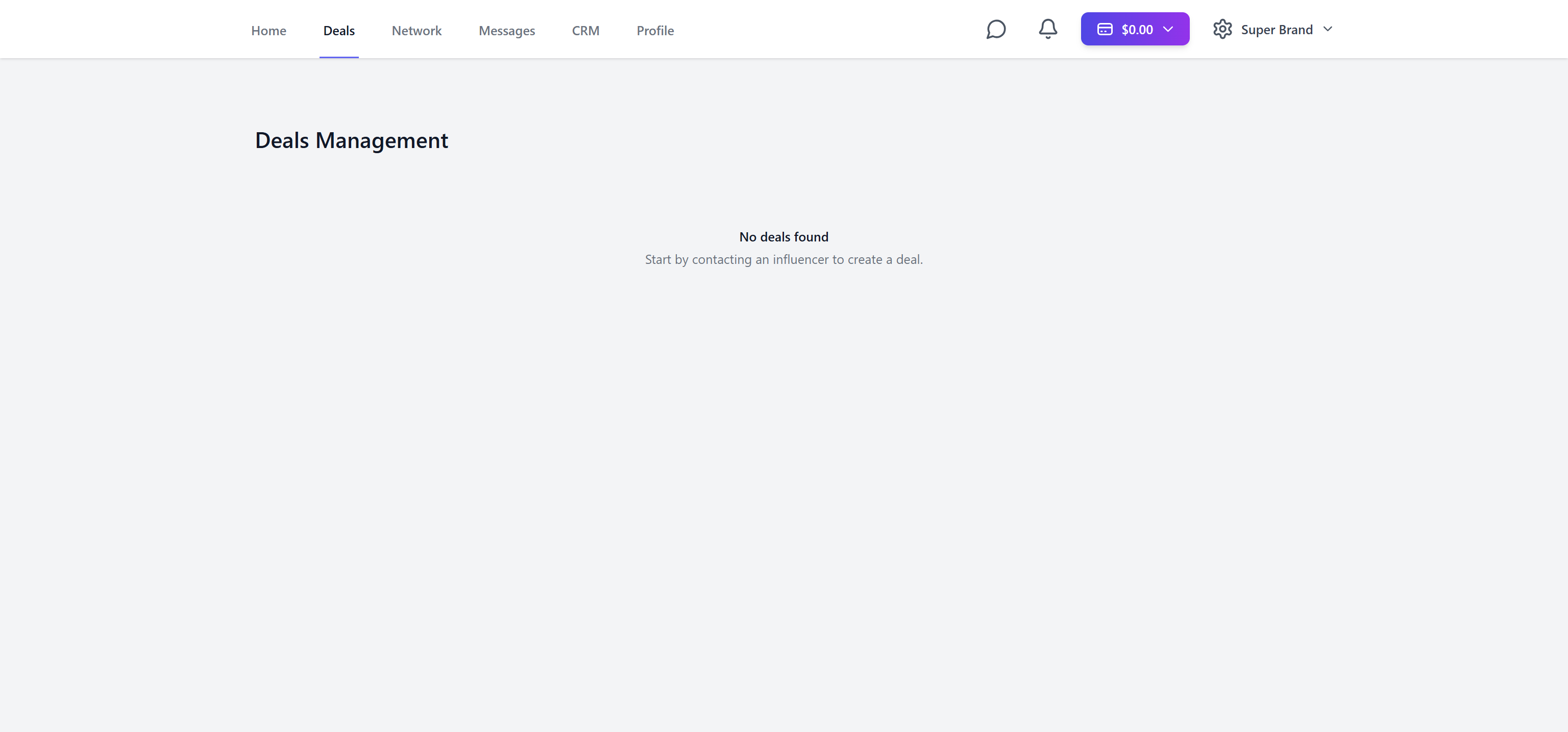 You can review and manage your deals on the Deals  - Image 1