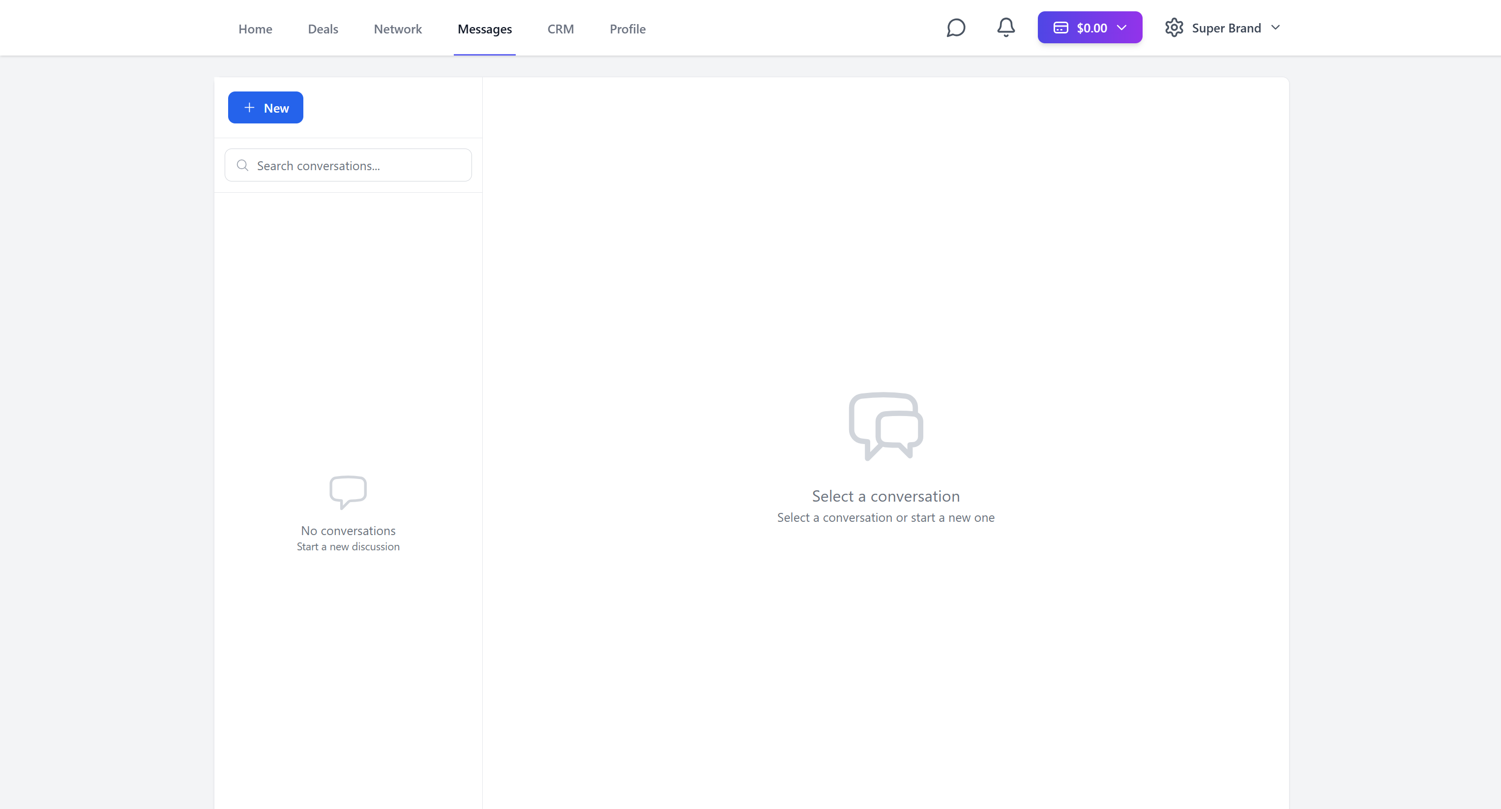 Text and make deals on the Messages page - Image 1