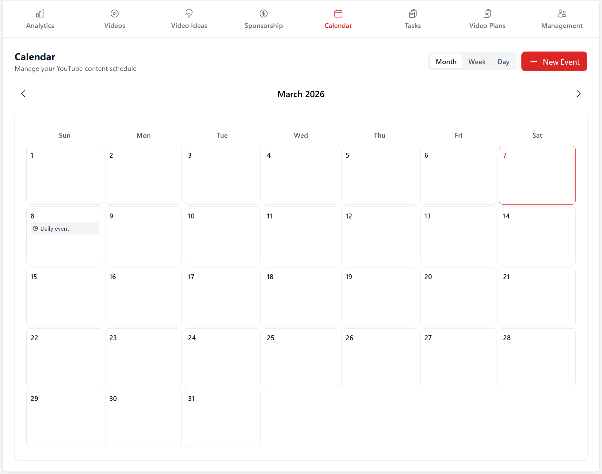 Create events - Image 1