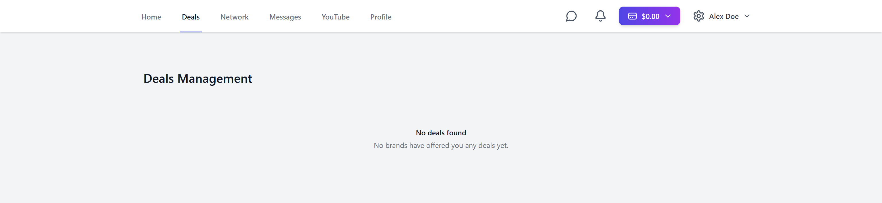You can review and manage your deals on the Deals  - Image 1