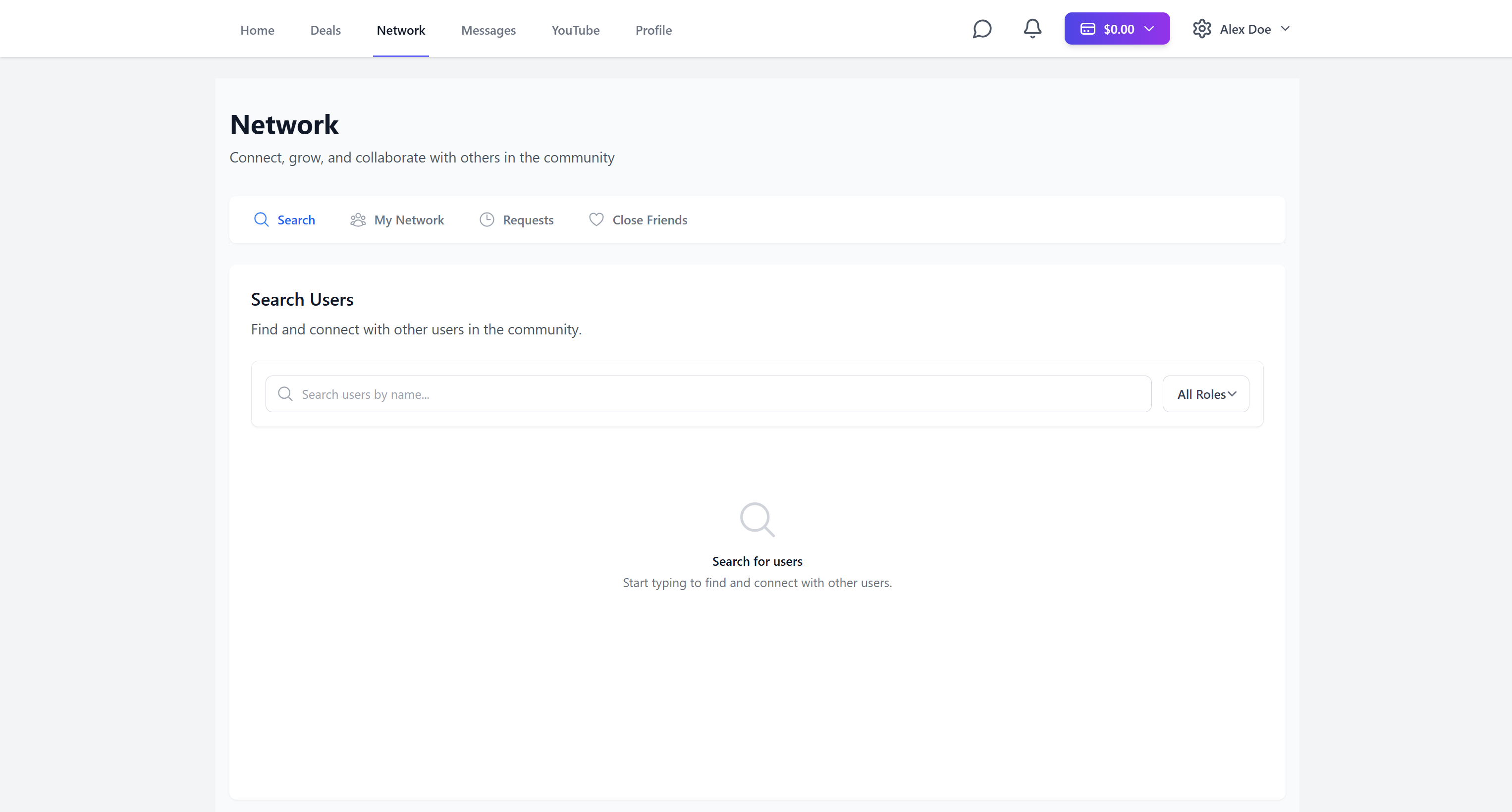 Look for and connect with people on the Network pa - Image 1